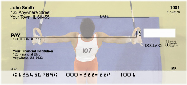 Gymnastic Checks Personal Checks | SPO-09