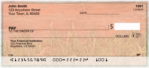 Behind The Barn Personal Checks | ZABS-07