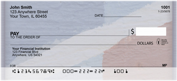 Paint Geometry Personal Checks | ZABS-16