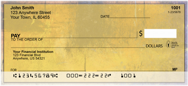 Fall Palette Personal Checks | ZABS-62