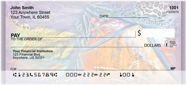 African Influences Personal Checks | ZAFR-09