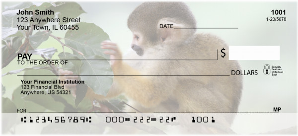 Monkey Business Personal Checks | ZANJ-43