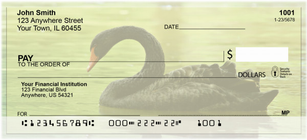 Black Swan Personal Checks | ZANJ-76