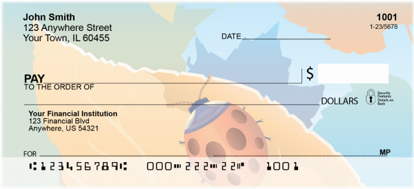 Ladybugs For All Seasons Personal Checks | ZANK-11