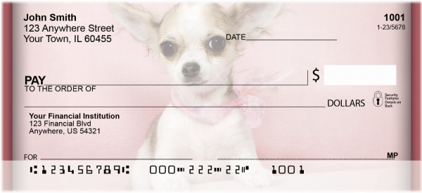 Chihuahuas Personal Checks | ZDOG-05