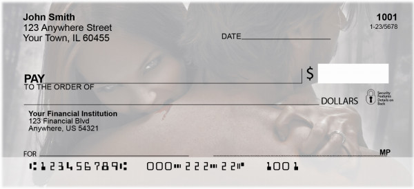 Vampire Seduction Personal Checks | ZFUN-11