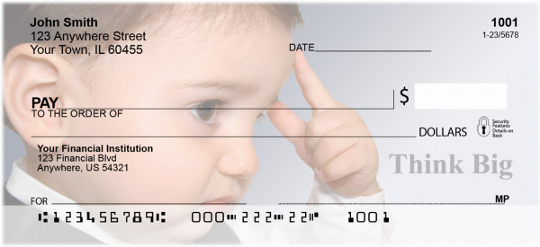 Think Big Personal Checks | ZFUN-21