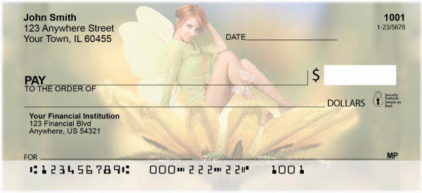 Golden Fairies Personal Checks | ZFUN-31