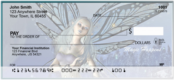 Winter Fairies Personal Checks | ZFUN-38
