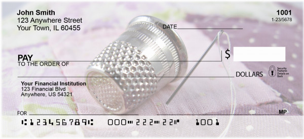 Quilting Personal Checks | ZFUN-52