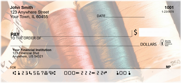 Sewing Notions Personal Checks | ZFUN-53