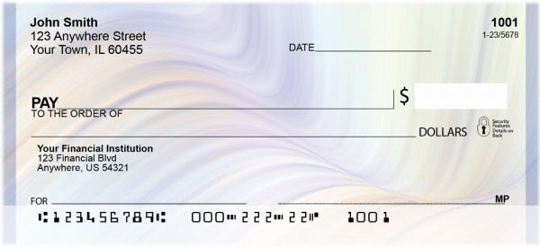 River of Abundance Personal Checks | ZGEO-38
