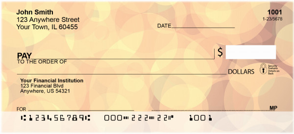 Sun Spots Personal Checks | ZGEO-47