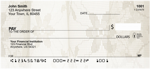 Lace Personal Checks | ZGEO-58