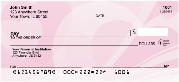 Hearts Of Hope Personal Checks | ZGEO-60