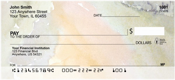 Rustic Path Personal Checks | ZGEO-63