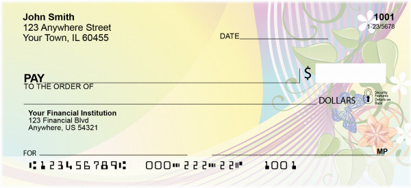 Garden Fantasy Personal Checks | ZGEO-83