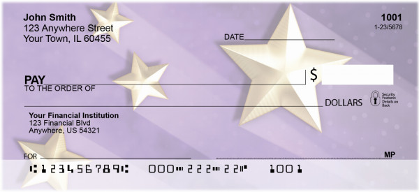 Bright Shining Stars Personal Checks | ZGEO-89