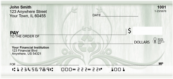 Recycle Personal Checks | ZGEO-92