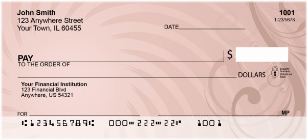 Colorful Illusions Personal Checks | ZGEP-36
