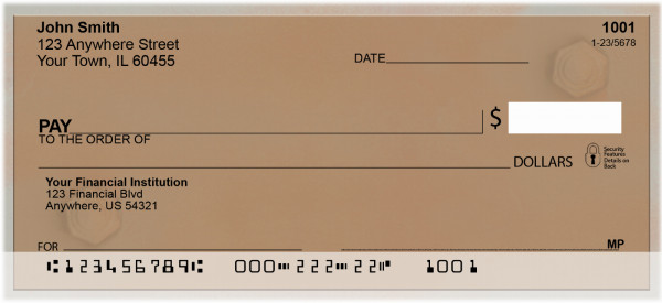 Rusty Bucket Personal Checks | ZMIL-03