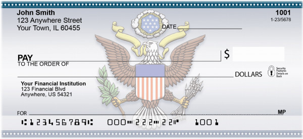  Coast Guard Seal Personal Checks | ZMIL-09