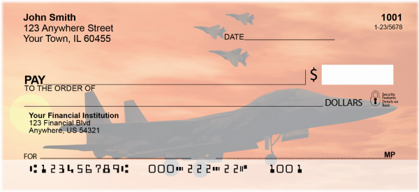 The Military Never Sleeps Personal Checks | ZMIL-30
