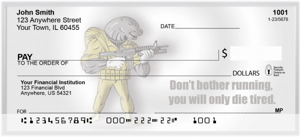 Navy Seals Mottos Personal Checks | ZMIL-44
