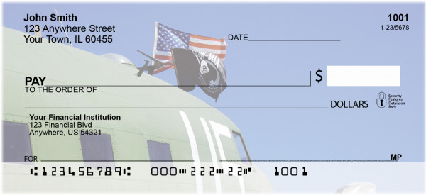 Honoring Our POW's Personal Checks | ZMIL-47