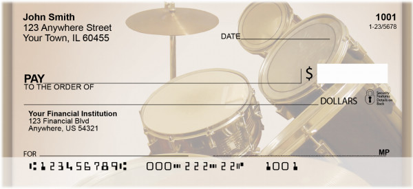 The Beat Goes On Personal Checks | ZMUS-10