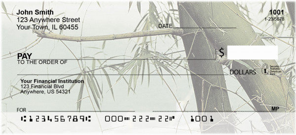Through The Bamboo Personal Checks | ZNAT-37