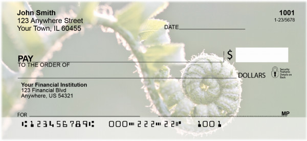 Ferns Personal Checks | ZNAT-42