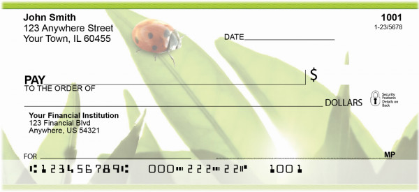 Enchanted Greenery Personal Checks | ZNAT-51
