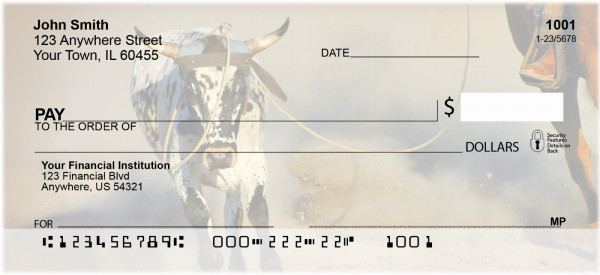 Rodeo Games Personal Checks | ZPRO-03