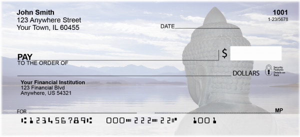 Inspiring Buddhas Personal Checks | ZREL-26