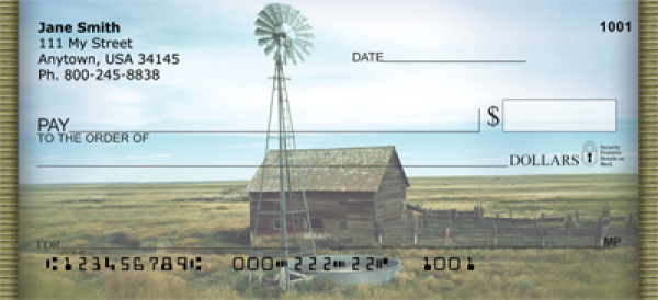 Barns on the Prairie Personal Checks | ZSCE-05