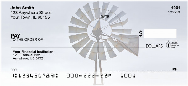 Midwest Windmills Personal Checks | ZSCE-06
