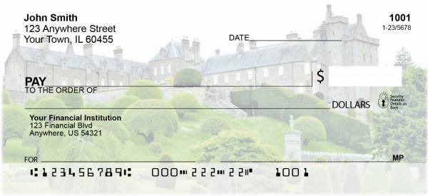 European Castles Topiary Gardens Personal Checks | ZSCE-13