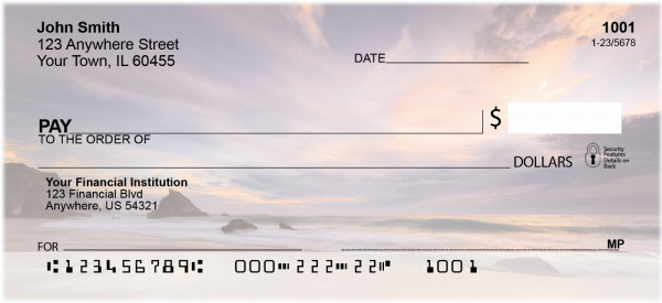 Everchanging Beaches Personal Checks | ZSCE-21
