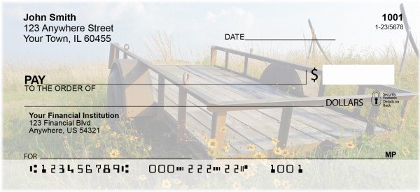 Countryside Treasures Personal Checks | ZSCE-34