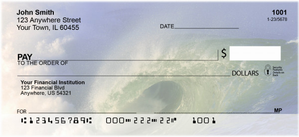 Let's Make Waves Personal Checks | ZSCE-52