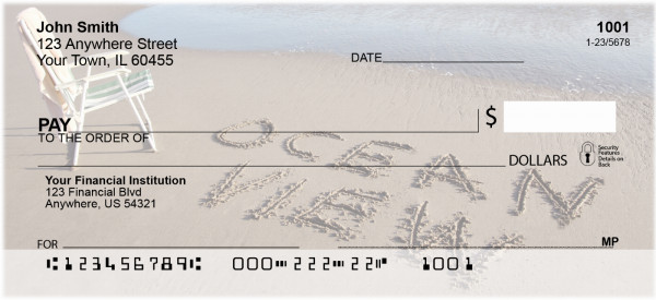 Vacation Sentiments Personal Checks | ZSCE-62