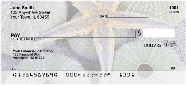 Seashells By The Seashore Personal Checks | ZSCE-63