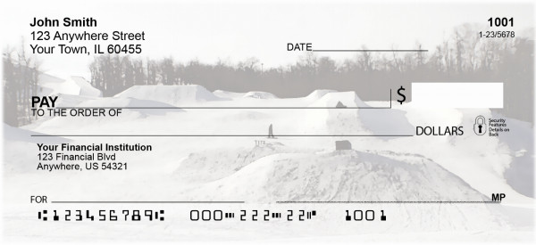 Skiing Personal Checks | ZSPO-24