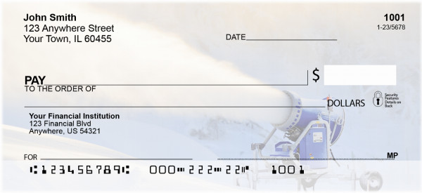 Grooming The Snow Personal Checks | ZSPO-53