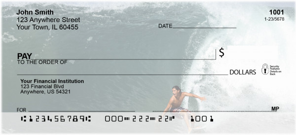 Extreme Surfing Personal Checks | ZSPO-59