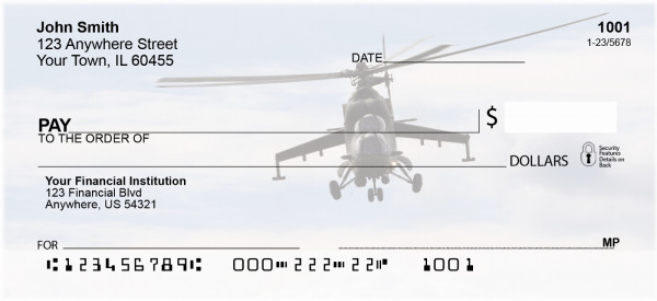 Military Choppers Personal Checks | ZTRA-21