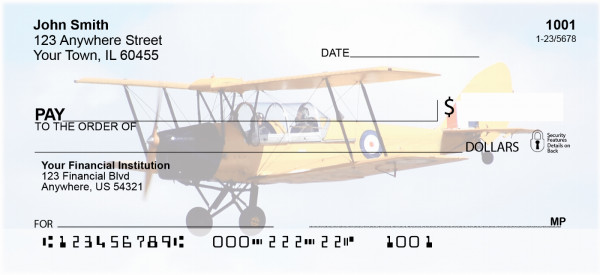 Vintage Warbirds Personal Checks | ZTRA-26
