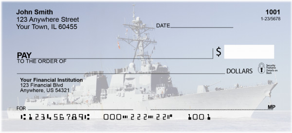 In The Navy Personal Checks | ZTRA-29