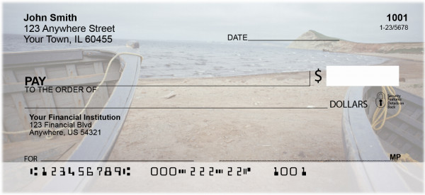 Vintage Boats Personal Checks | ZTRA-40